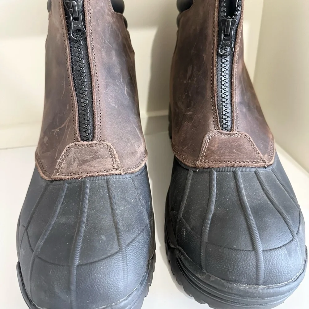 Propet Men's Blizzard Work Construction Boot, Brown/Black - 11 1/2
